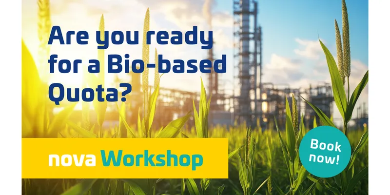 nova-Institute to Host Workshop on Bio-Based Plastic Quota Developments